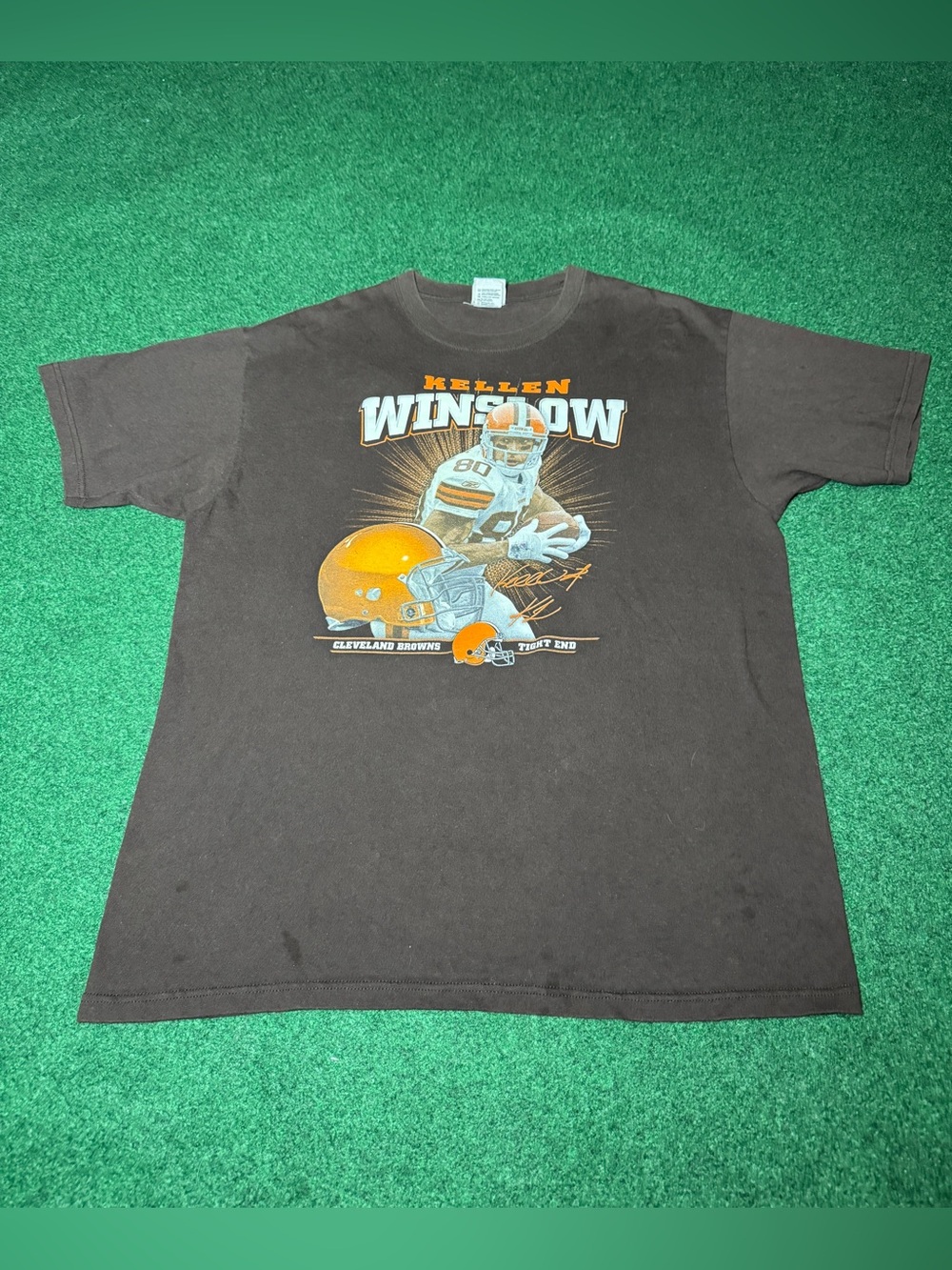 Browns Vintage Kellen Winslow T Shirt XL NFL Football Retro Shirt